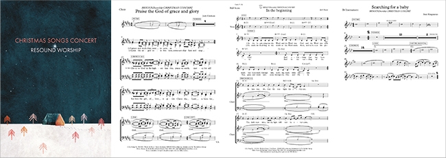 Concert pack page samples